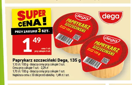 Paprykarz szczeciński Dega promocja w Twój Market