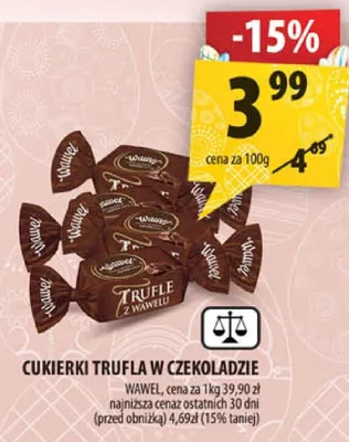 Cukierki trufla w czekoladzie promocja w Arhelan