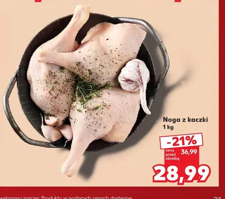 Noga z kaczki promocja w Kaufland