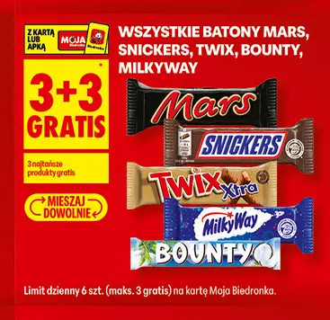 Baton MilkyWay promocja w Biedronka