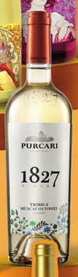 Wino białe wytrawne Purcari 1827 Viorica Muscat Ottonel promocja w Żabka