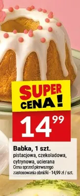 Babka pistacjowa, czekoladowa, cytrynowa, ucierana promocja w Twój Market