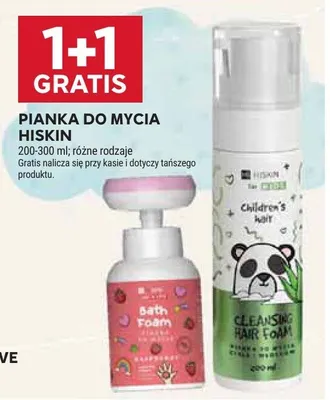 Pianka do mycia Hiskin promocja w Stokrotka
