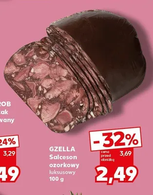 Salceson ozorkowy luksusowy Gzella promocja w Kaufland