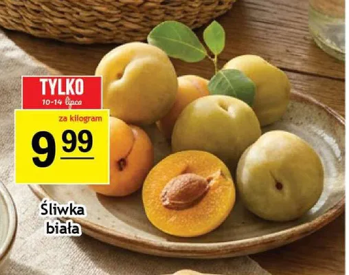 Śliwka biała promocja w Gram Market
