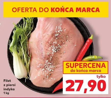 Filet z piersi indyka promocja w Kaufland
