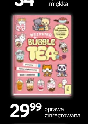 Książka Wszystko o Bubble Tea Wilga oprawa zintegrowana promocja w Empik