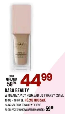 Wygładzający podkład do twarzy, 28ml promocja w Drogerie Natura