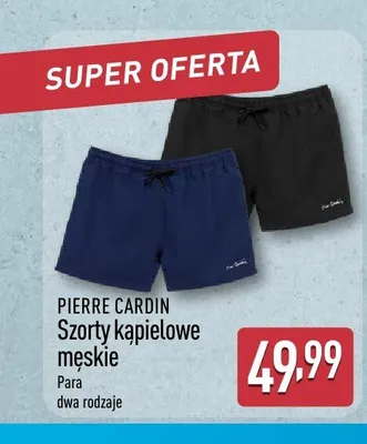 Szorty kąpielowe męskie Pierre Cardin promocja w Aldi