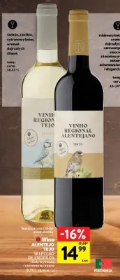 Wino czerwone Alentejo Selecção de Enófilos wytrawne promocja w Intermarche