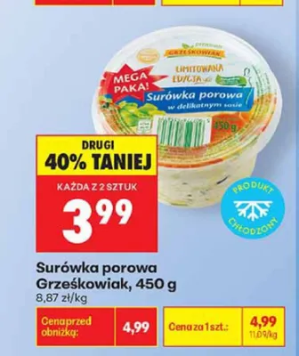 Surówka porowa Grześkowiak promocja w Biedronka