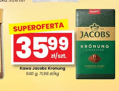 Kawa mielona Jacobs Krönung promocja w emma MARKET