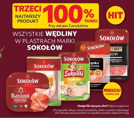 Szynka z Dębicy Sokołów promocja w Kaufland