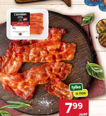 Boczek grillowy O!Mięso promocja w Stokrotka