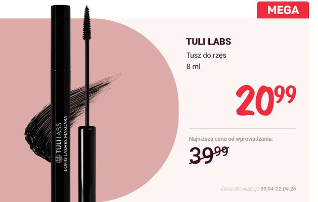 Tusz do rzęs promocja w Rossmann