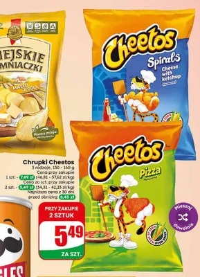 Chrupki Cheetos Pizza promocja w Dino