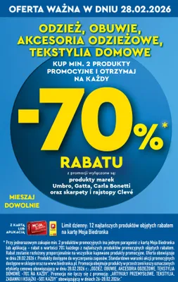 Tani weekend w Biedronce, strona 14 promocja w Biedronka