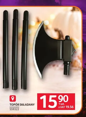 Topór składany promocja w Selgros