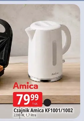 Czajnik Amica KF1001 promocja w Leclerc