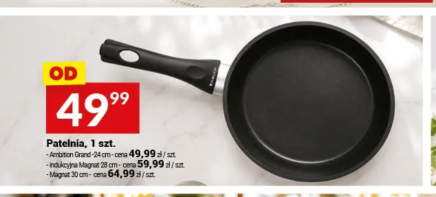 Patelnia Ambition Magnat 30 cm promocja w Twój Market