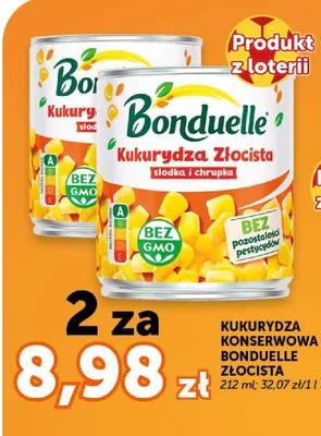 Kukurydza konserwowa Bonduelle Złocista promocja w Euro Sklep