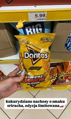Chipsy Doritos Thai Style Sriracha Flavour promocja w Dino