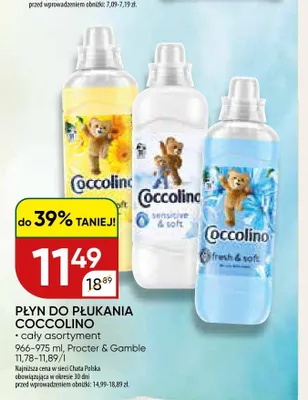 Płyn do płukania Coccolino Creations promocja w Chata Polska
