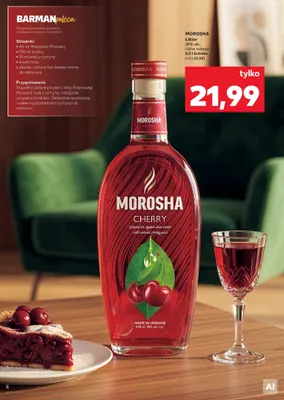 Likier 28% Morosha promocja w Kaufland