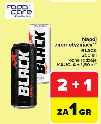 Napój energetyzujący promocja w Carrefour Market