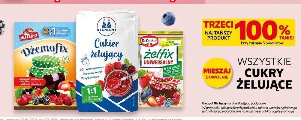 Cukry żelujące promocja w Kaufland