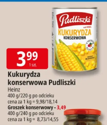 Kukurydza konserwowa promocja w Leclerc