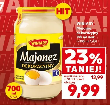 Majonez dekoracyjny Winiary promocja w Kaufland