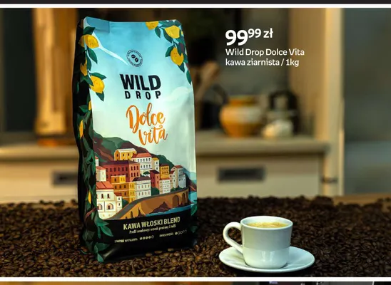 Kawa ziarnista Wild Drop Dolce Vita promocja w Empik