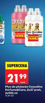 Płyn do płukania Coccolino Perfume&Care promocja w Biedronka