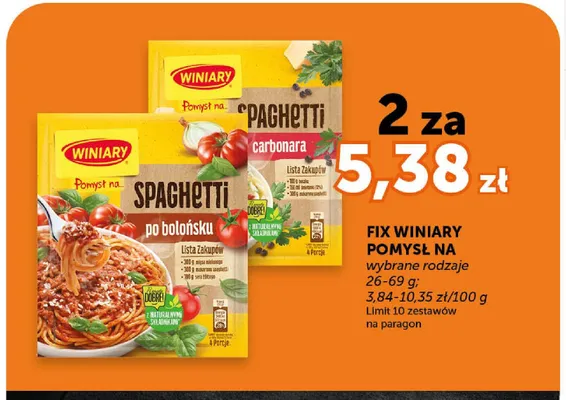 Fix Winiary Pomysł na promocja w Groszek