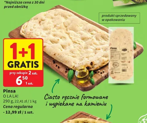 Pinsa O La La! promocja w Intermarche