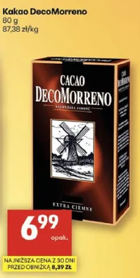 Kakao DecoMorreno promocja w Delikatesy Centrum