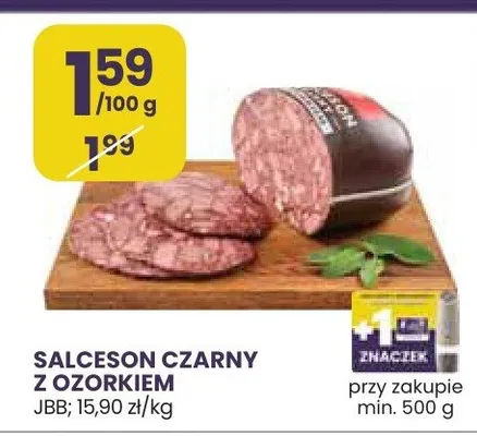 Salceson czarny z ozorkiem promocja w Stokrotka