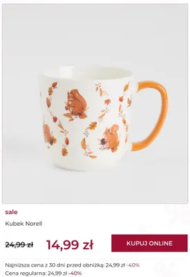 Kubek Norell Home & You promocja w home&you