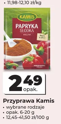 Przyprawa Kamis promocja w Odido