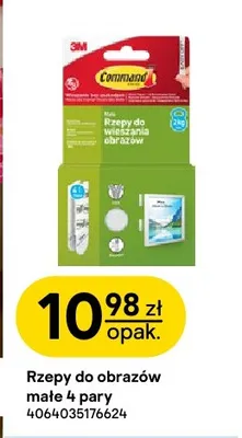 Rzepy do obrazów małe Command promocja w Castorama