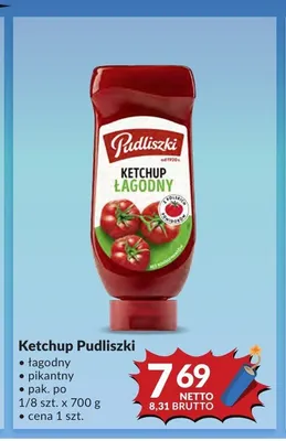 Ketchup pikantny Pudliszki promocja w Makro