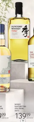 Whisky SUNTORY TOKI 43% 700 ML promocja w Selgros