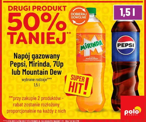 Napój gazowany 7Up promocja w POLOmarket