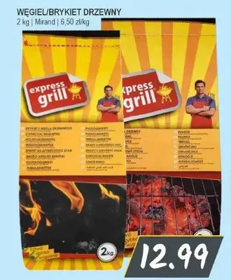 Węgiel drzewny Express Grill promocja w Słoneczko
