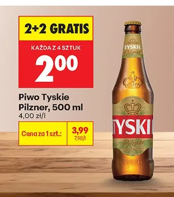 Piwo Pilzner promocja w Biedronka
