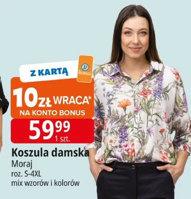 Koszula damska promocja w Leclerc