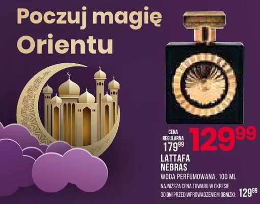 Nebras woda perfumowana, 100ml promocja w Drogerie Natura