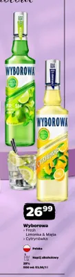 Napój alkoholowy Wyborowa Fresh Limonka & Mięta promocja w Netto