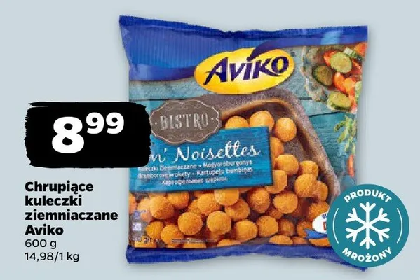 Chrupiące kuleczki ziemniaczane promocja w Netto